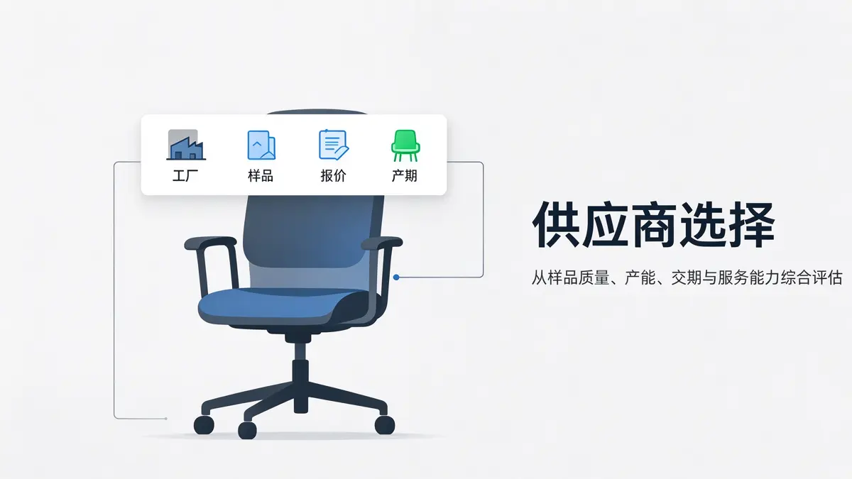 How to Find a Reliable Office Chair Supplier
