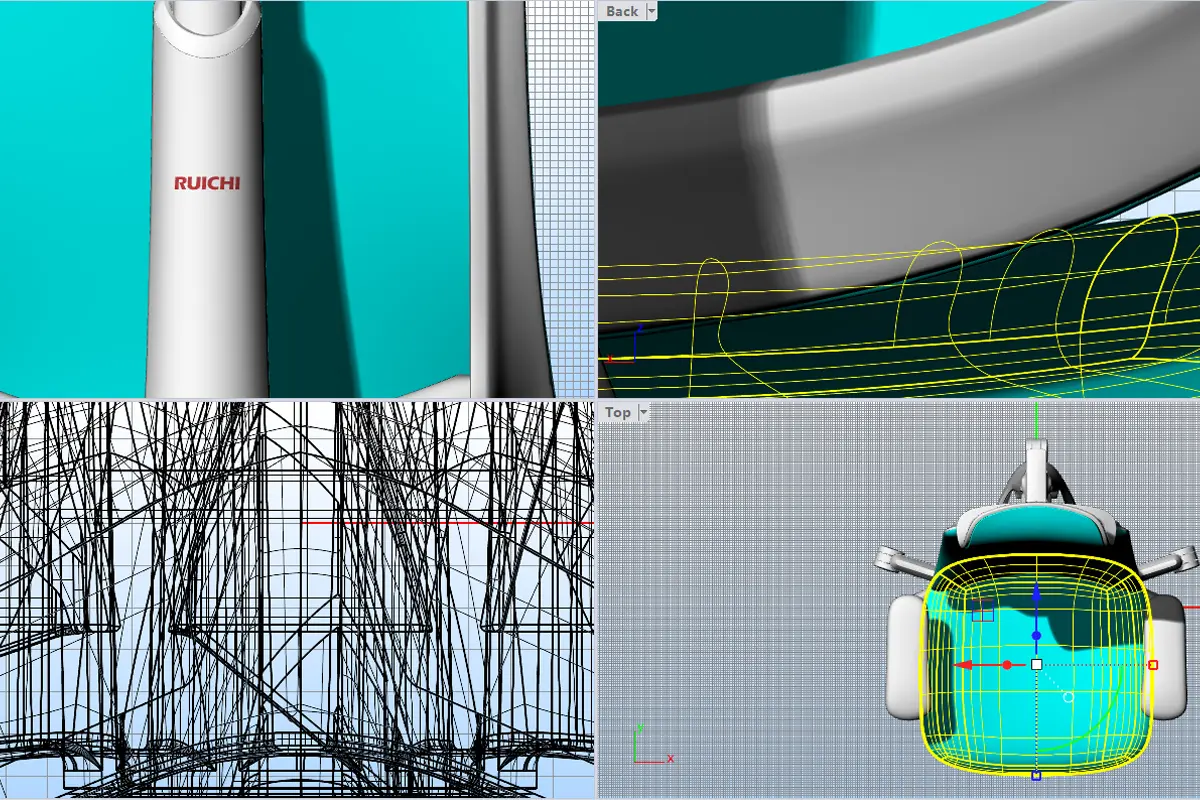 Office chair product design and customization