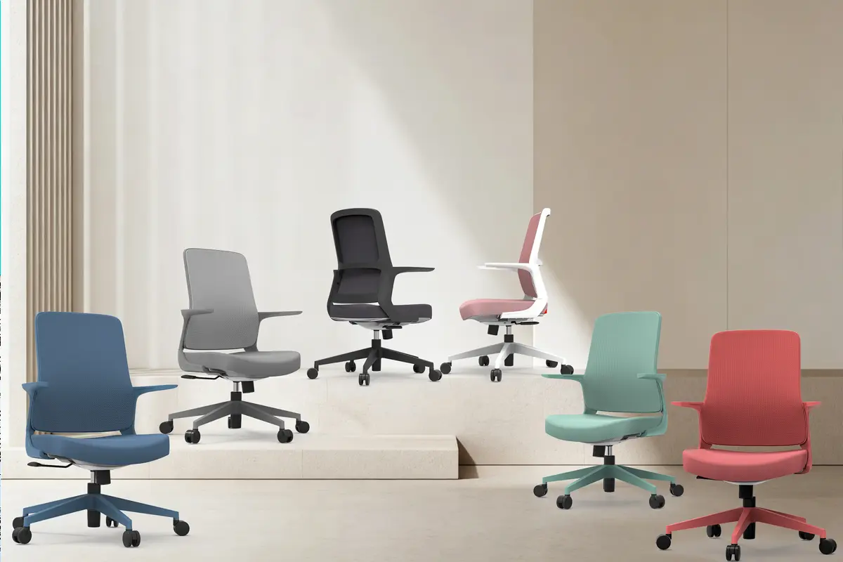 Office chair color customization options