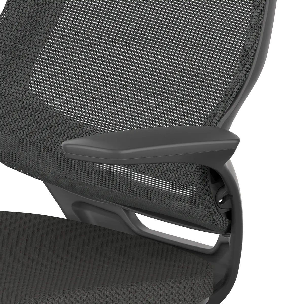 High Back Ergonomic Office Chair - Back View