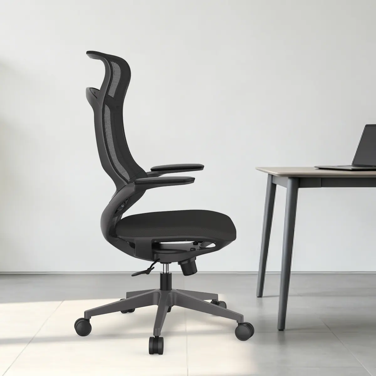 High Back Ergonomic Office Chair - Office Scene